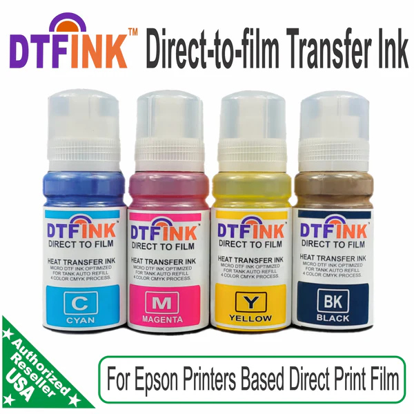 DTF Ink Heat Transfer Direct to Film fit for Epson ET2400 ET2800 ET2803 ET2850