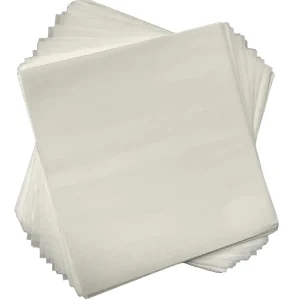12"X12" Paper Silicone Parchment Coated for Heat Press Opaque Transfer (25count)